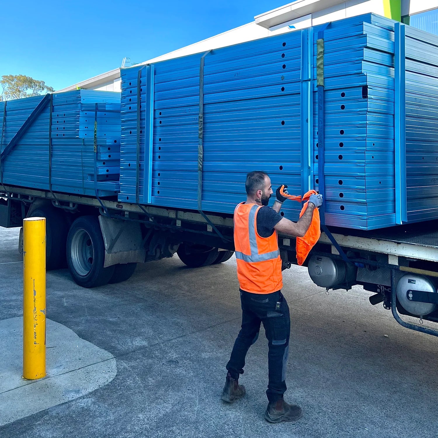 Free standing Car Patio Double Carport Structure