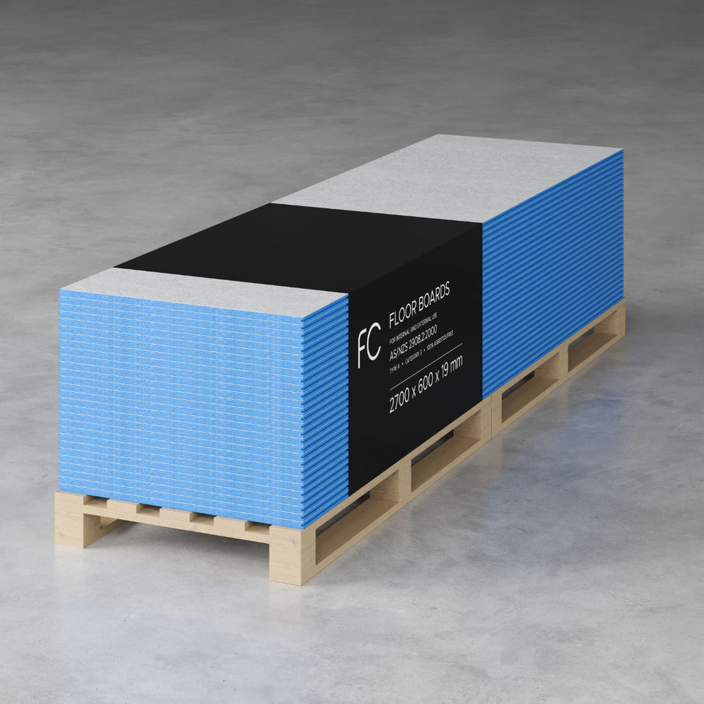 External Cement Floor Sheet Tongue and Groove 2700 x 600 x 19 mm